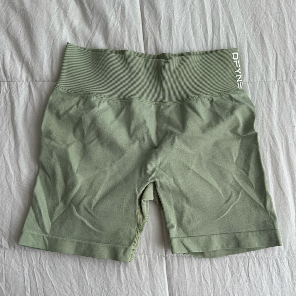Pale Green Dfyne Shorts